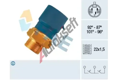 FAE Teplotní spínač větráku chladiče FAE 38240, 38240 FAE Teplotní spínač větráku chladiče FAE 38240, 38240