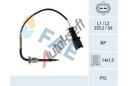FAE idlo teploty vfukovch plyn FAE 68091, 68091