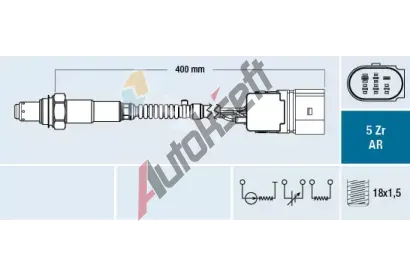 FAE Lambda sonda FAE 75020, 75020