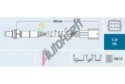 FAE Lambda sonda FAE 75041, 75041