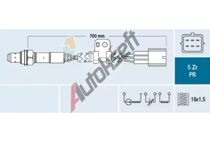FAE Lambda sonda FAE 75090, 75090