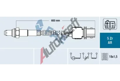 FAE Lambda sonda FAE 75137, 75137