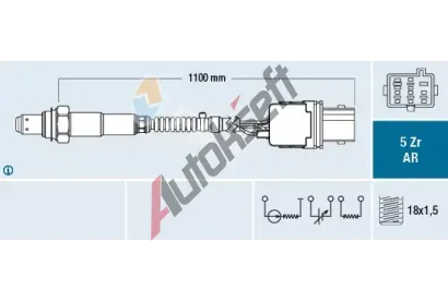 FAE Lambda sonda FAE 75140, 75140