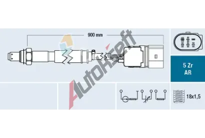 FAE Lambda sonda FAE 75155, 75155