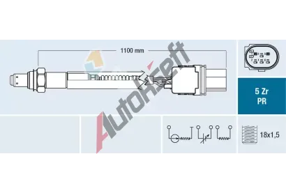 FAE Lambda sonda FAE 75156, 75156