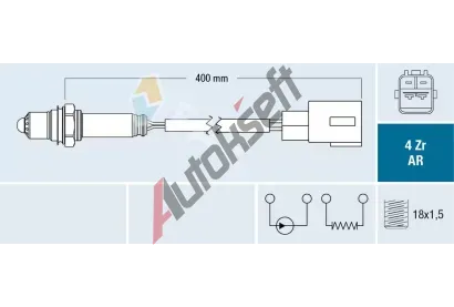 FAE Lambda sonda FAE 75603, 75603