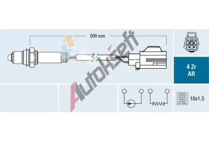 FAE Lambda sonda FAE 75615, 75615