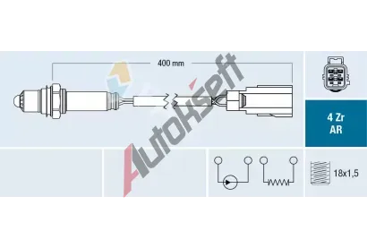 FAE Lambda sonda FAE 75630, 75630