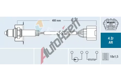 FAE Lambda sonda FAE 75635, 75635
