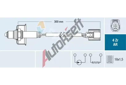 FAE Lambda sonda FAE 75644, 75644