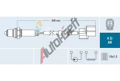 FAE Lambda sonda FAE 75647, 75647