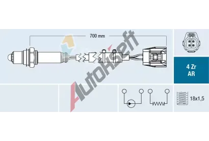 FAE Lambda sonda FAE 75652, 75652