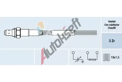 FAE Lambda sonda FAE 77003, 77003