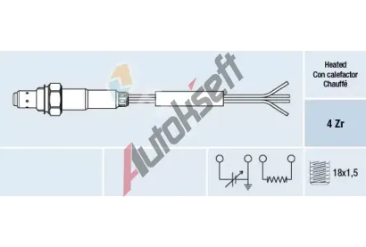 FAE Lambda sonda FAE 77008, 77008