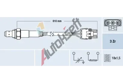 FAE Lambda sonda FAE 77118, 77118
