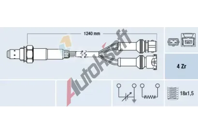 FAE Lambda sonda FAE 77125, 77125
