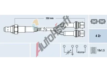 FAE Lambda sonda FAE 77126, 77126