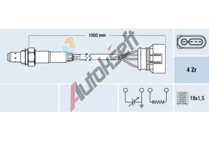 FAE Lambda sonda FAE 77137, 77137