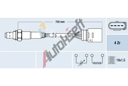 FAE Lambda sonda FAE 77139, 77139