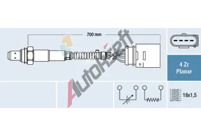 FAE Lambda sonda FAE 77141, 77141