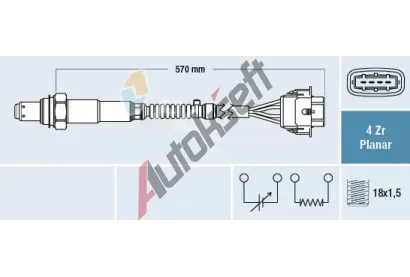 FAE Lambda sonda FAE 77154, 77154