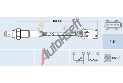 FAE Lambda sonda FAE 77165, 77165