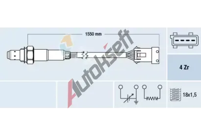 FAE Lambda sonda FAE 77167, 77167