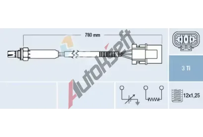 FAE Lambda sonda FAE 77181, 77181 FAE Lambda sonda FAE 77181, 77181
