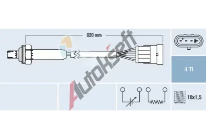 FAE Lambda sonda FAE 77184, 77184