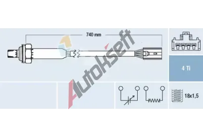 FAE Lambda sonda FAE 77189, 77189