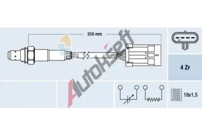 FAE Lambda sonda FAE 77195, 77195