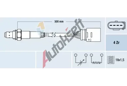 FAE Lambda sonda FAE 77197, 77197