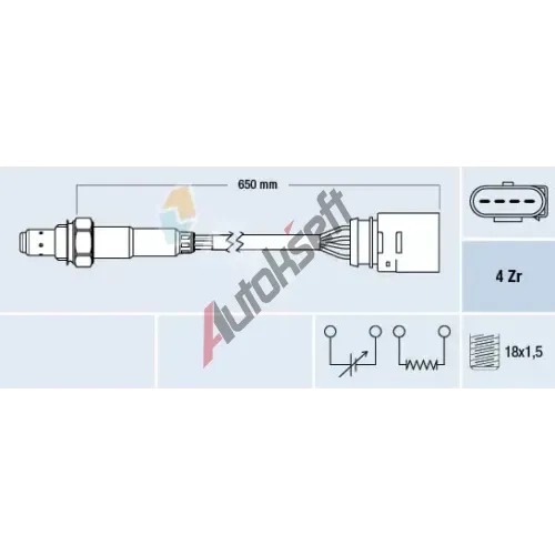 855389-855356 SONDE LAMBDA 226A1-8U700-226A1-AR210-55561452 9158718