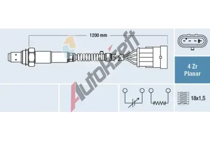 FAE Lambda sonda FAE 77226, 77226