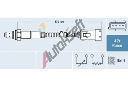 FAE Lambda sonda FAE 77240, 77240