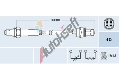 FAE Lambda sonda FAE 77243, 77243