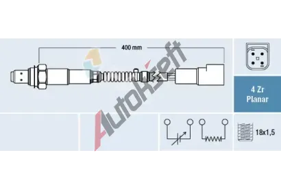 FAE Lambda sonda FAE 77244, 77244