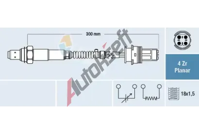FAE Lambda sonda FAE 77252, 77252
