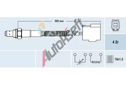 FAE Lambda sonda FAE 77261, 77261