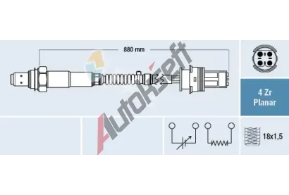 FAE Lambda sonda FAE 77270, 77270