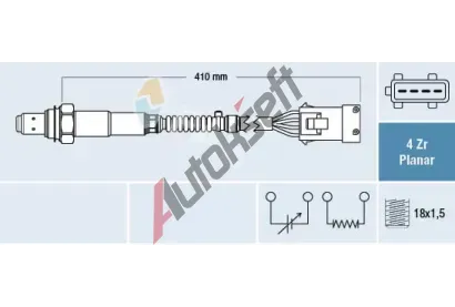 FAE Lambda sonda FAE 77282, 77282