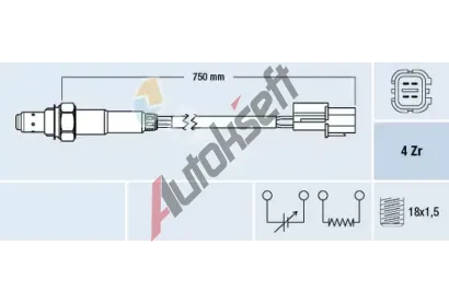 FAE Lambda sonda FAE 77291, 77291