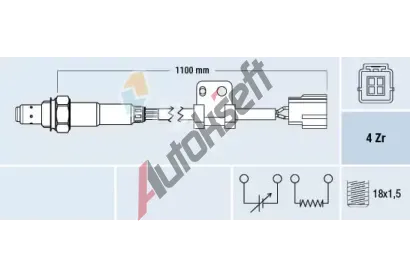FAE Lambda sonda FAE 77295, 77295