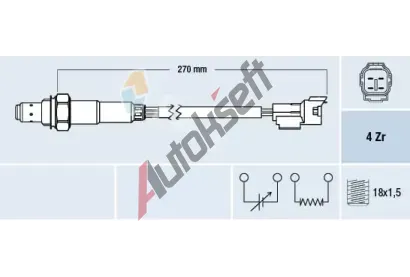 FAE Lambda sonda FAE 77296, 77296