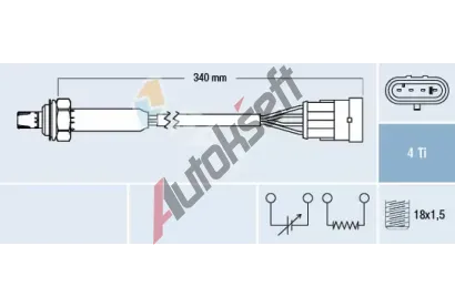 FAE Lambda sonda FAE 77300, 77300