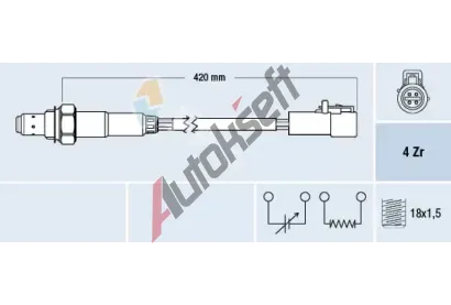 FAE Lambda sonda FAE 77305, 77305