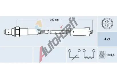 FAE Lambda sonda FAE 77336, 77336
