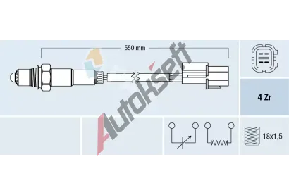 FAE Lambda sonda FAE 77347, 77347 FAE Lambda sonda FAE 77347, 77347
