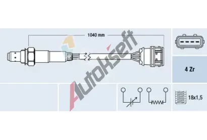 FAE Lambda sonda FAE 77373, 77373