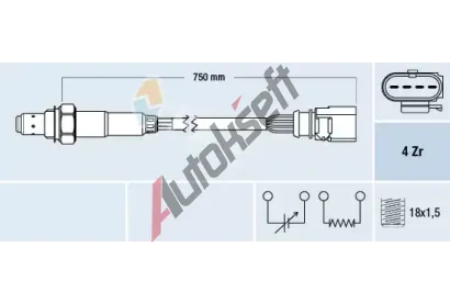 FAE Lambda sonda FAE 77399, 77399